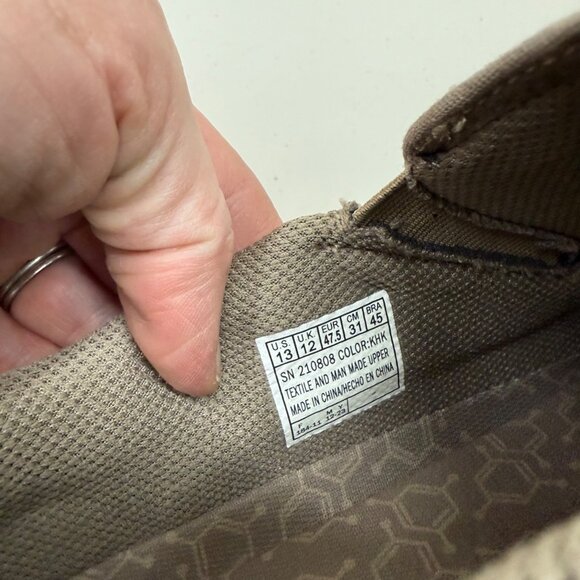 Skechers Slade Lucan Khaki Slip On Relaxed Memory Foam Shoes 210808 Mens size 13 - Picture 5 of 8